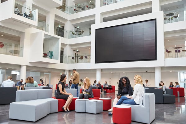 Audio & Visual Setup In Lobby