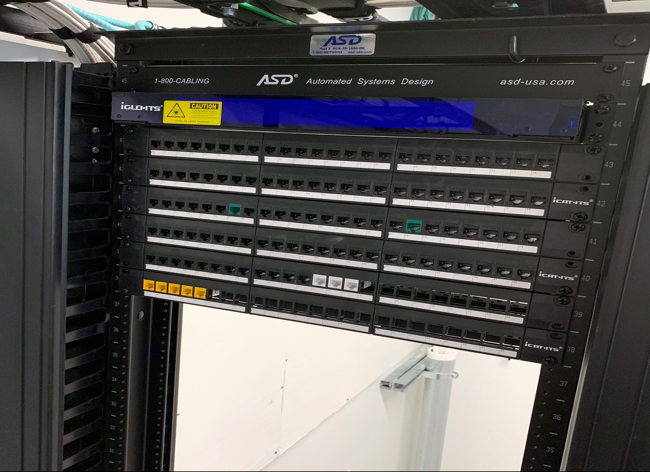 ASD Cable Rack Bank