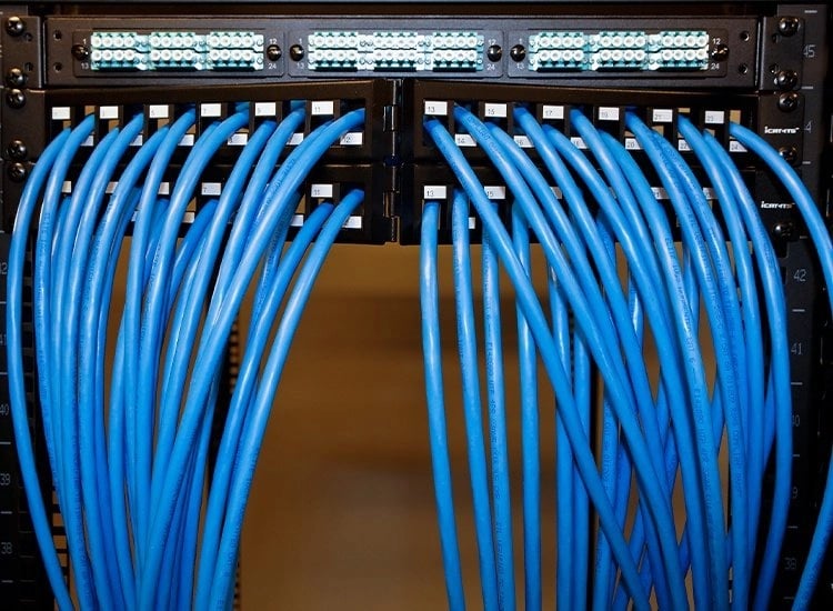 Data center cable installation