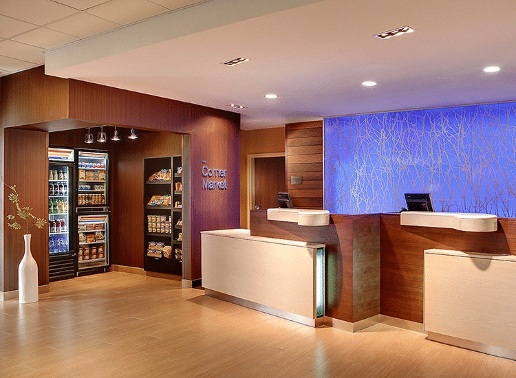 Dual Marriott Front Desk