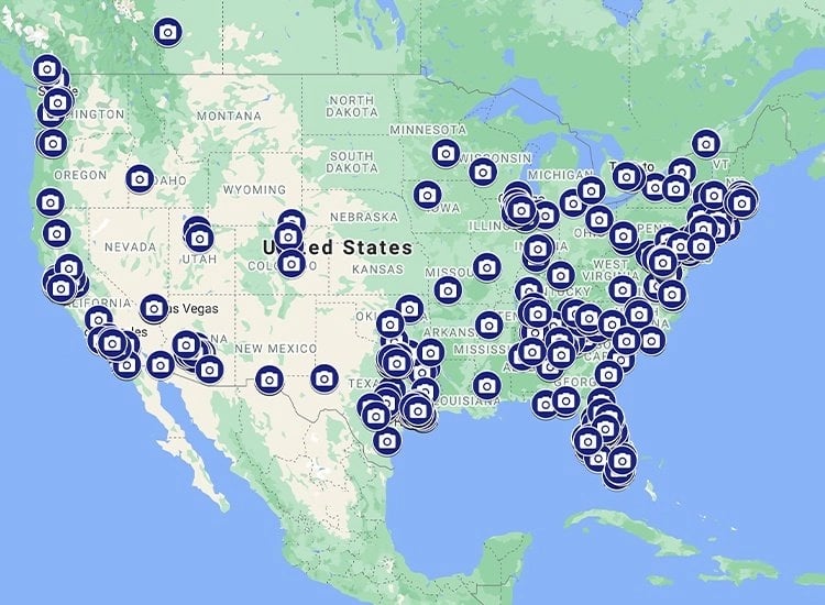 Oxblue project locations
