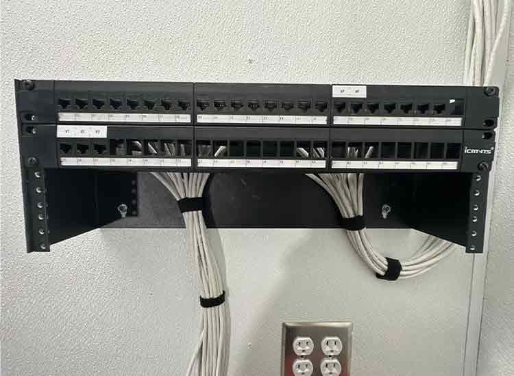 Racetrac structured cable