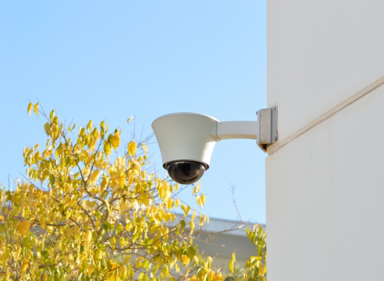 Security camera maintenance