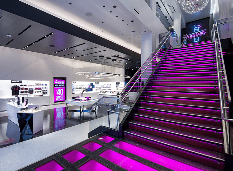 T Mobile Stairs