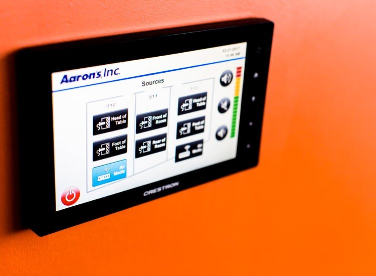 Project Profile: Aaron's touch panel