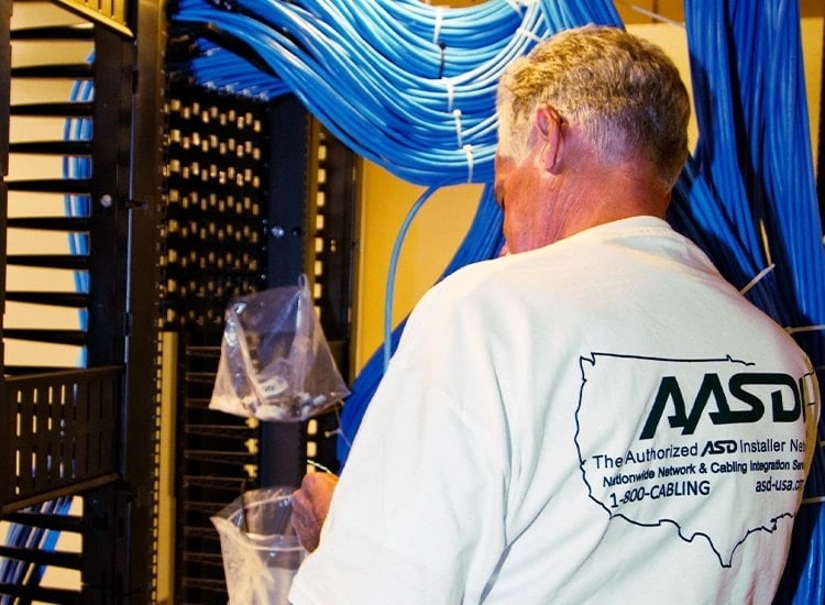 data center aasdi install