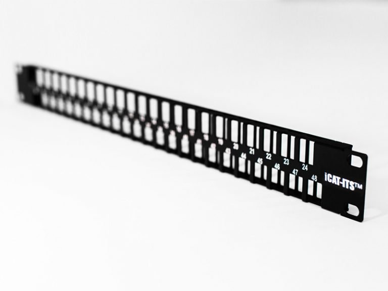 Patch Panel Blank 48 Port 1U High Density