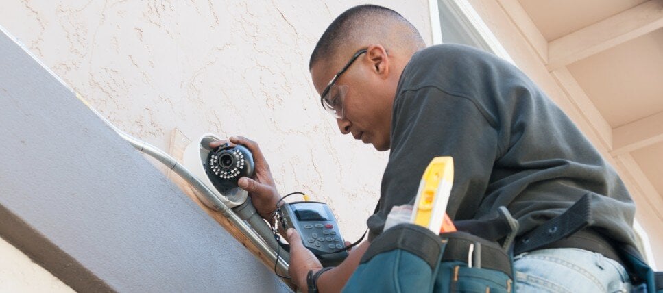 security camera technician